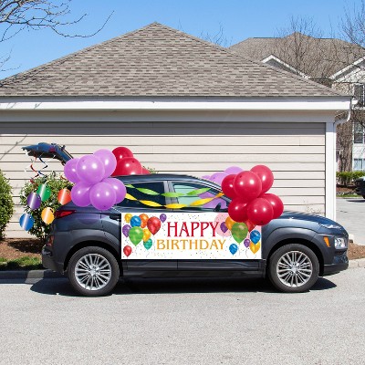 38ct Balloon Blast Birthday Parade Car Decorations Kit