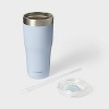 30oz Stainless Steel Straw Tumbler - Embark™ - 2 of 3