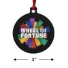 Wheel of Fortune Onion Logo Aluminum Holiday Christmas Tree Ornament  3.0" (7.6 cm) x 3.37" (8.6 cm) - 3 of 4