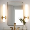 KAISITE Modern LED Wall Sconces, Set of 2 with Frosted Acrylic Shades, 18W - 2 of 4