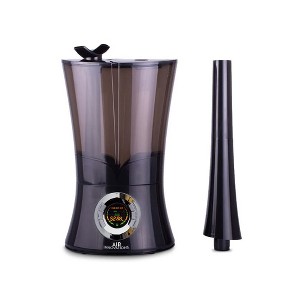 Air Innovations Ultrasonic Cool Mist Top Fill Digital Humidifier - Black - 1 of 4