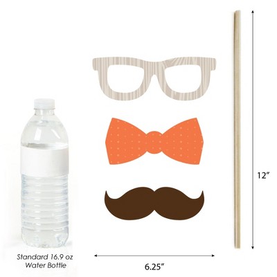 Woodland Creatures Baby Shower Photo Booth Props Kit - 20 Count