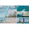 VisioGear 11' Stand Up Paddle Board with Accessories and Backpack, Blue & Green, 132"*33"*6" - 4 of 4
