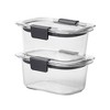 Rubbermaid 1.3 Cup 2pk Brillance Food Storage Container : Target