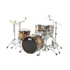 DW Collector's Cherry Lacquer Specialty 4-Piece Shell Pack All Cherry Natural to Candy Black Burst Chrome Hardware - 2 of 2