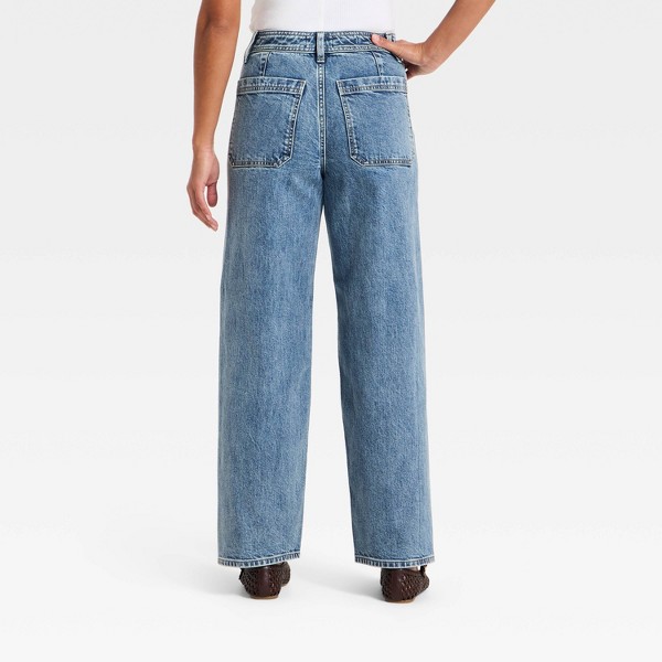 Pantalón recto estilo marinero para mujer - Universal Thread™ Malva 2