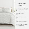 Quatrefoil & Farmhouse Vine Prints 3PC Duvet Cover & Shams Set, Ultra Soft, Easy Care - Becky Cameron - 3 of 4