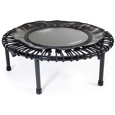 Jumpsport 230f Folding Indoor Home Cardio Fitness Rebounder Durable Exercise Mini Trampoline With Premium Bungees, Workout Dvd, Is Safe And Sturdy : Target