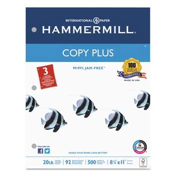 Hammermill Copy Plus Print Paper, 92 Bright, 20 lb Bond Weight, 8.5 x -  Yahoo Shopping