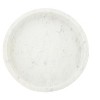 Storied Home Minimalist Round Carved Marble Tray or Charcuterie Board, White - 4 of 4