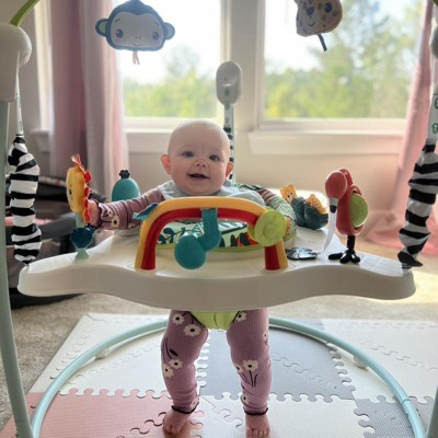 Fisher-Price Adorable Animals Jumperoo reviews in Baby Gear - Swings,  Jumpers & Bouncers - ChickAdvisor