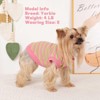 Dog Shirt, Pet Clothes for Chihuahua, Yorkie Teacup Costumes Striped, Small Dogs Sleeveless Tank Top Vest, Breathable Cotton Puppy T-Shirt - 4 of 4