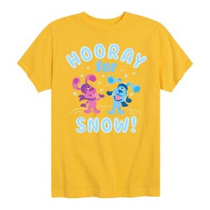 Boys' - Blue's Clues & You! - Hooray For Snow Short Sleeve Graphic T-Shirt - 1 of 4