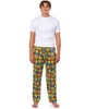 Teenage Mutant Ninja Turtles Pajama Pants Men's Character Grid Sleep Bottoms - 2 of 4