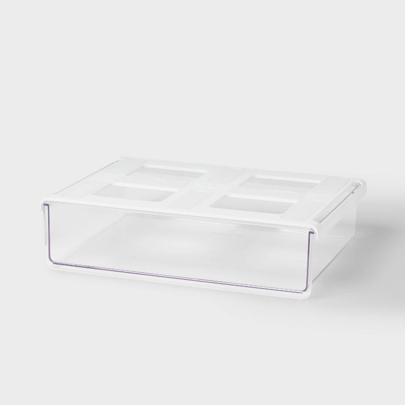 Acrylic Clip On Drawer Clear 13.54&#34;x10&#34;x3.53&#34;- Brightroom&#8482;, 1 of 5