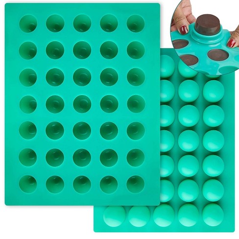 6 Pieces Silicone Chocolate Molds, Reusable 90 Cavity Candy Baking Mold Ice  Cube Trays Candies Making Supplies For Chocolates Hard Candy Cake Decorati