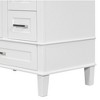 TiramisuBest 30" Bathroom Vanity, Modern Cabinet with Sink Combo, Soft-Closing Door & 3 Drawers, Solid Wood Frame (White) - 4 of 4