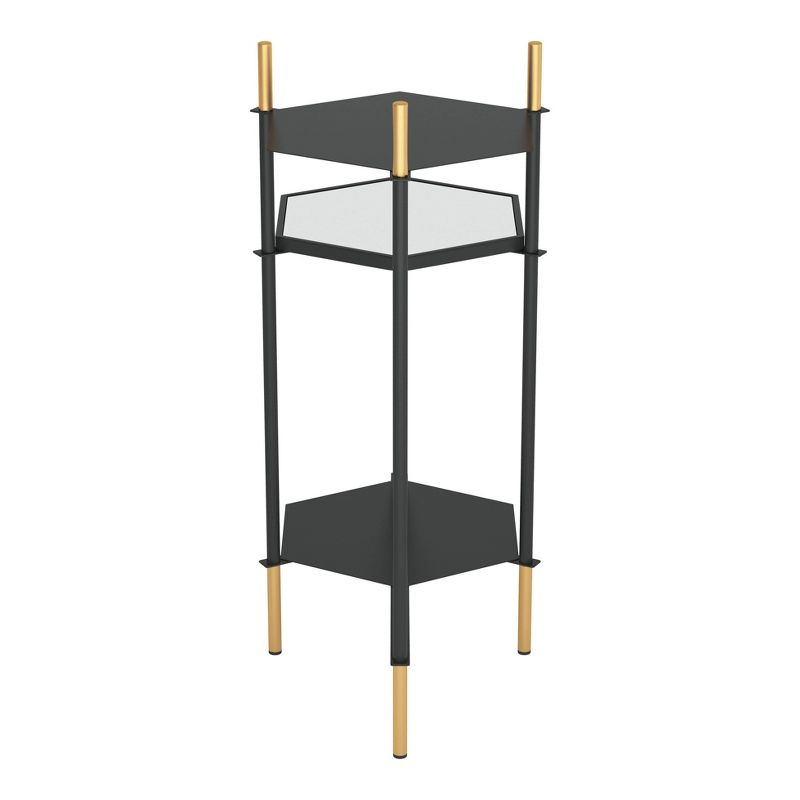 Whitfield Side Table Gold/Black - ZM Home, 6 of 12