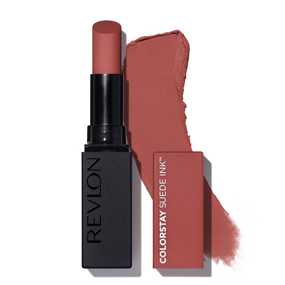 Revlon ColorStay Suede Ink Lightweight with Vitamin E Matte Lipstick - 003 Want It All - 0.9oz