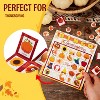 Joyfy Thansgiving Turkey Party Favors Supplies, 28 Players Thanksgiving Bingo Cards (5x5) for Kids Family Activities, Party Card Classroom Games - 3 of 4