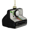 Northlight 3" Black and Silver Retro Instant Camera Glass Christmas Ornament - 4 of 4