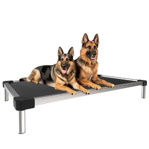 FXW TitanNest Cooling Chew-Proof Elevated Dog Bed, Washable Raised Cot for Indoor/Outdoor/Camping Use, Waterproof & Durable Pet Bed - 1 of 4
