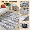 100% Polyester Towel Fabric Carpet - 200g Fleece Weight, Total 980Gsm, TPR Washable Foldable Bottom, Bohemian Style, Moyan Time-Space Design - 2 of 4
