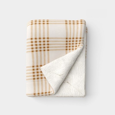 Gold Throw Blankets Target