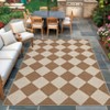 Washable Modern Geometric Rugs for Living Room Bedroom, Indoor Contemporary Floor Carpet for Dining Room Office Kitchen - 3 of 4