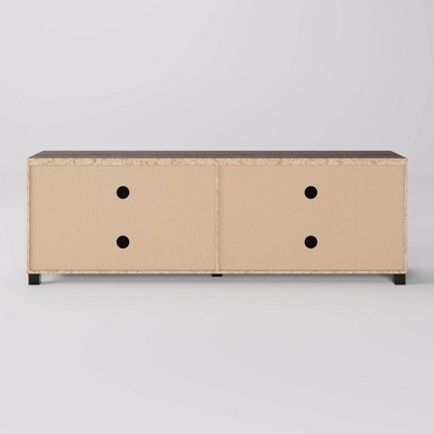 Virlomi Brown 71" Engineered Wood TV Stand with Cabinet