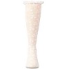 Memoi Girls Floral Lace Mesh Knee High Sock - 2 of 4