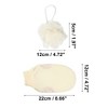 Unique Bargains Bath Brush Set 1.97"x4.72" 1 Set - 4 of 4