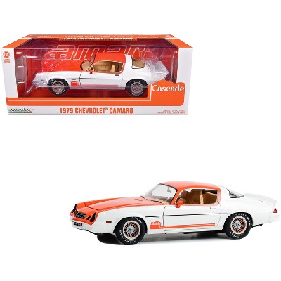 1979 Chevrolet Camaro Cascade Edition White and Orange "Oregon and Washington Limited Ed" 1/18 Diecast Model Car by Greenlight