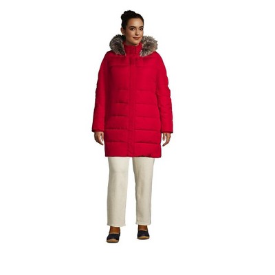 lands end plus size womens coats