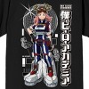 My Hero Academia Mei Hatsume Globe Grid Crew Neck Short Sleeve Men's Black T-shirt - 2 of 3