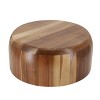 MegaChef 10.5 Inch Large Acacia Wood Salad Bowl - 3 of 4