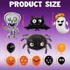 Joyfy Halloween Trunk or Treat Car Decorations, 82 Pcs Halloween Decor Outdoor Bat Ghost Spider Skeleton Pumpkin Balloons for SUV Door Archway - 4 of 4