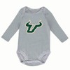 NCAA South Florida Bulls Boys' 2pk Long Sleeve Bodysuit - 3 of 3