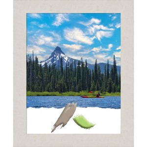 Amanti Art Rustic Plank White Picture Frame - 1 of 4