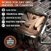 Camerons Products Alder Wood Smoker Chips ~ (2lb. Coarse), 260 cu. in.- 100% All Natural, Coarse Wood Smoking and Barbecue Chips, Packaging May Vary - 3 of 4