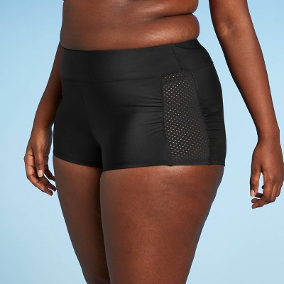 swim shorts plus target perforated motion side