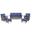 Buenhomino Outdoor Patio All-Weather Wicker Furniture Set - 3 of 4