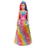 ​Barbie Dreamtopia Royal Doll with Fantasy Hair and Rainbow Dress