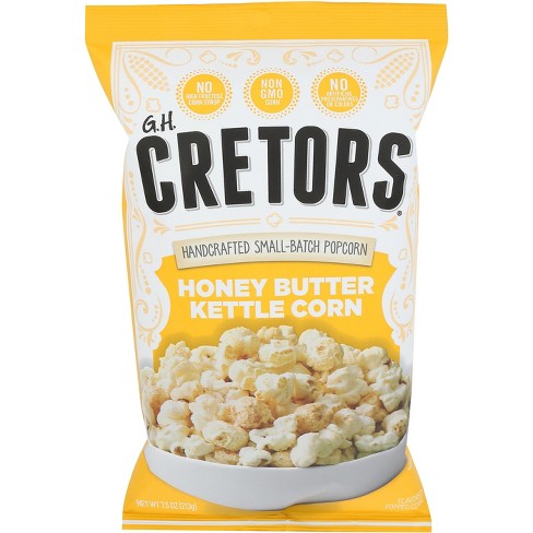 G.H Cretors Honey Butter Popcorn - Case of 12 - 7.5 oz - image 1 of 1