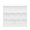 CLIHOME Cube Bookshelf, 3 Tier Freestanding Open Shelf Bookcase, Storage Organizer Shelf - 3 of 4
