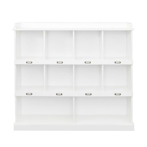 CLIHOME Cube Bookshelf, 3 Tier Freestanding Open Shelf Bookcase, Storage Organizer Shelf - 1 of 4
