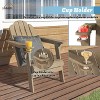 CASAINC Adirondack Chair with Cup Holder and Umbrella Hole - 4 of 4
