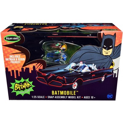 batmobile with batman and robin