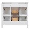 Dexmalle 36" White Bathroom Vanity,Sink not included - 3 of 4