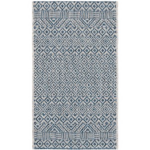 Courtyard CY8235 UV & Stain Resistant Non-Shedding Power Loomed Indoor/Outdoor Rugs - Safavieh - 1 of 4